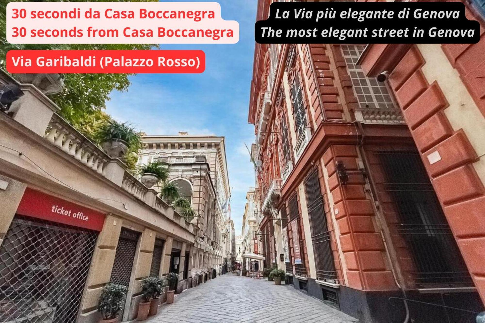 5 Minuti Da Acquario - Casa Boccanegra "Pieno Centro" جنوة المظهر الخارجي الصورة
